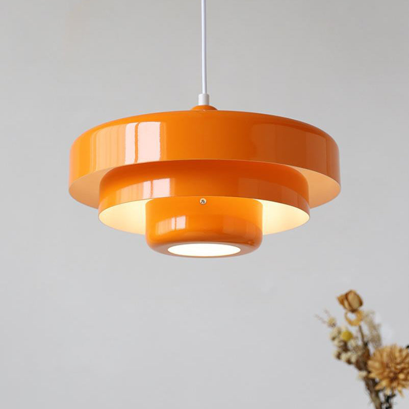 Suspension nordique vintage à étages | Métal Ø 34,5 cm