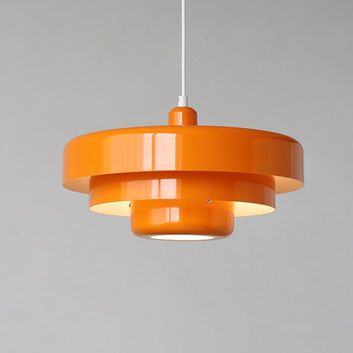 Suspension nordique vintage à étages | Métal Ø 34,5 cm