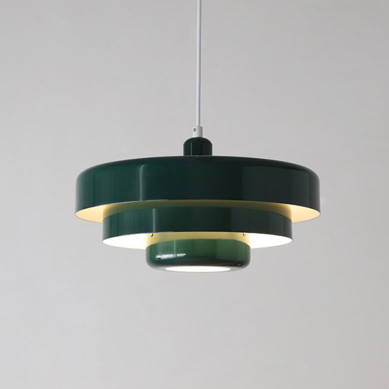 Suspension nordique vintage à étages | Métal Ø 34,5 cm