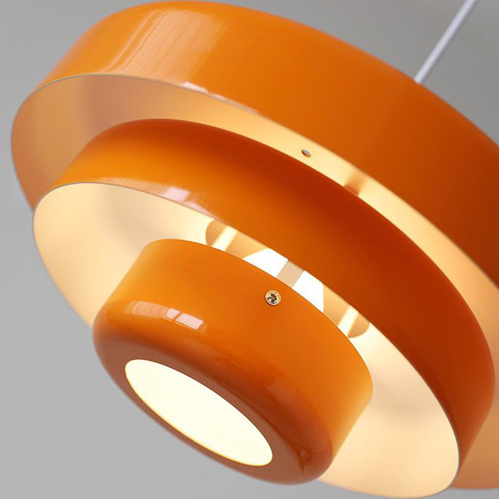 Suspension nordique vintage à étages | Métal Ø 34,5 cm