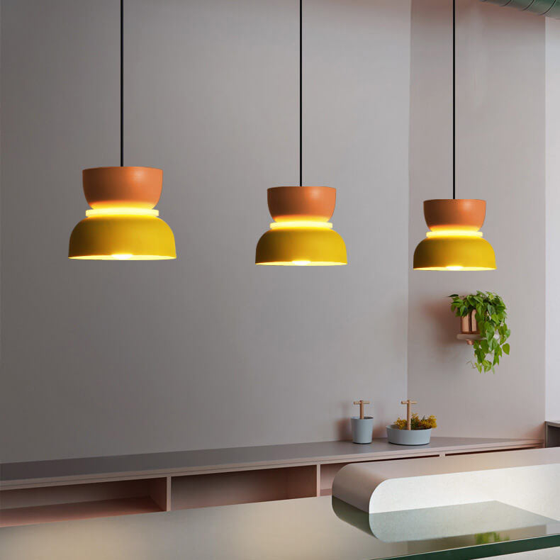 Suspension Macaron colorée | Scandinave, 3 tailles