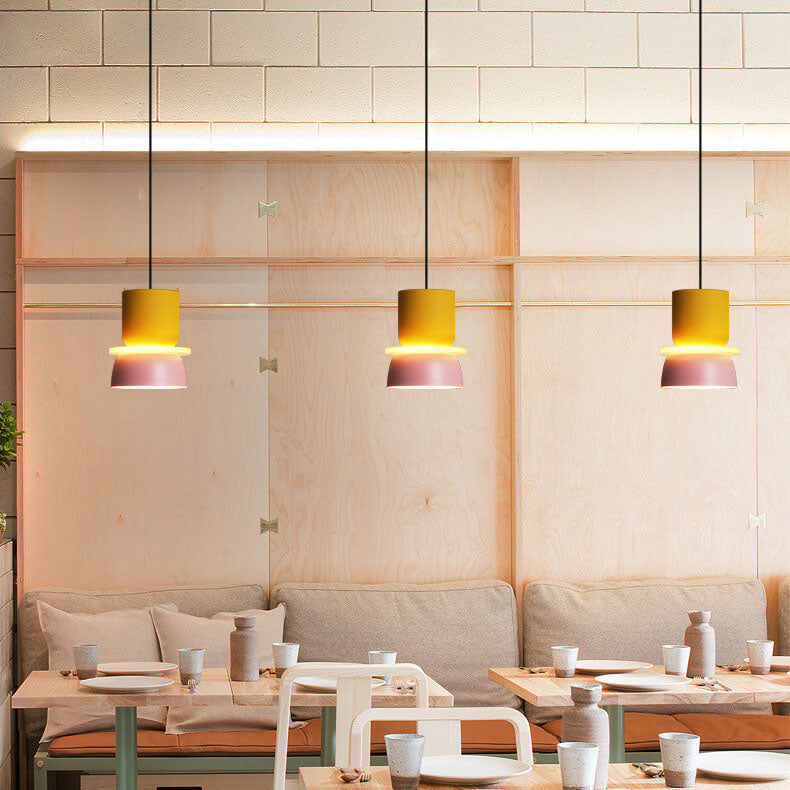 Suspension Macaron colorée | Scandinave, 3 tailles