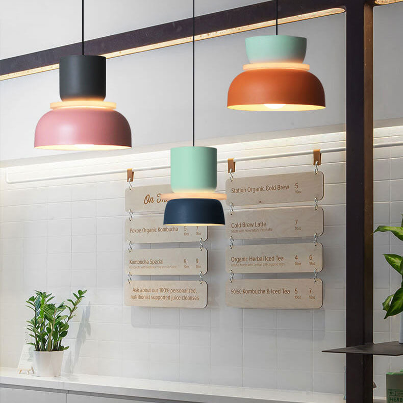 Suspension Macaron colorée | Scandinave, 3 tailles