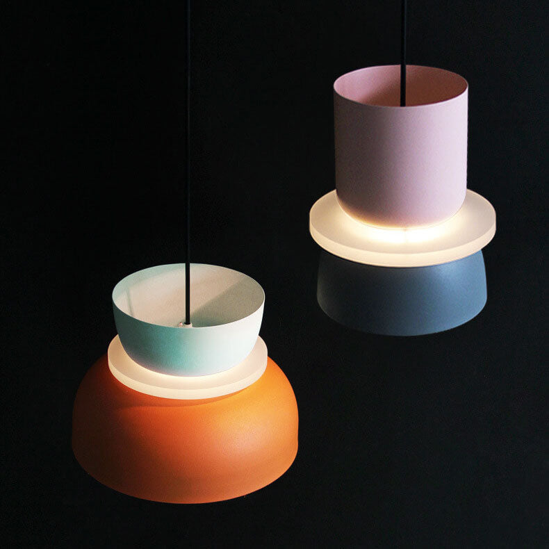 Suspension Macaron colorée | Scandinave, 3 tailles