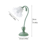 Lampe à poser Fleur | Alimentation USB, H 50 cm