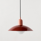 Suspension Macaron Bauhaus | Dôme coloré Ø 32 cm