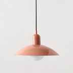 Suspension Macaron Bauhaus | Dôme coloré Ø 32 cm