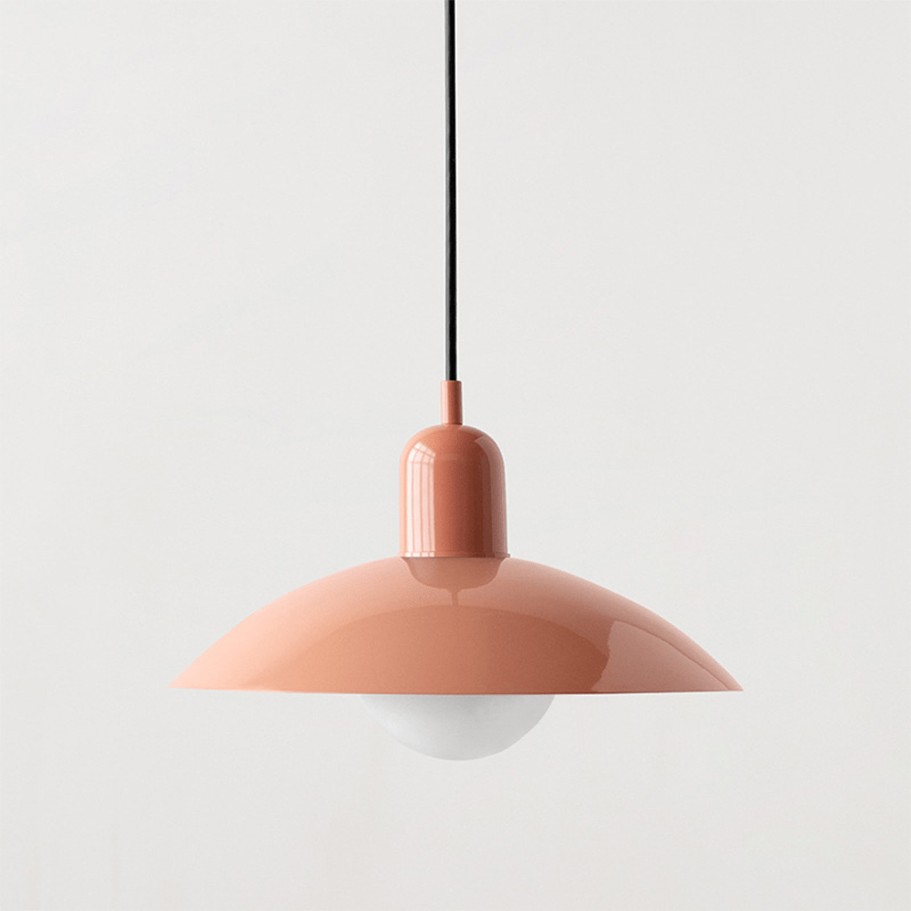 Suspension Macaron Bauhaus | Dôme coloré Ø 32 cm