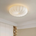 Plafonnier Olara | LED intégrée, abat-jour plissé Ø45 ou Ø55