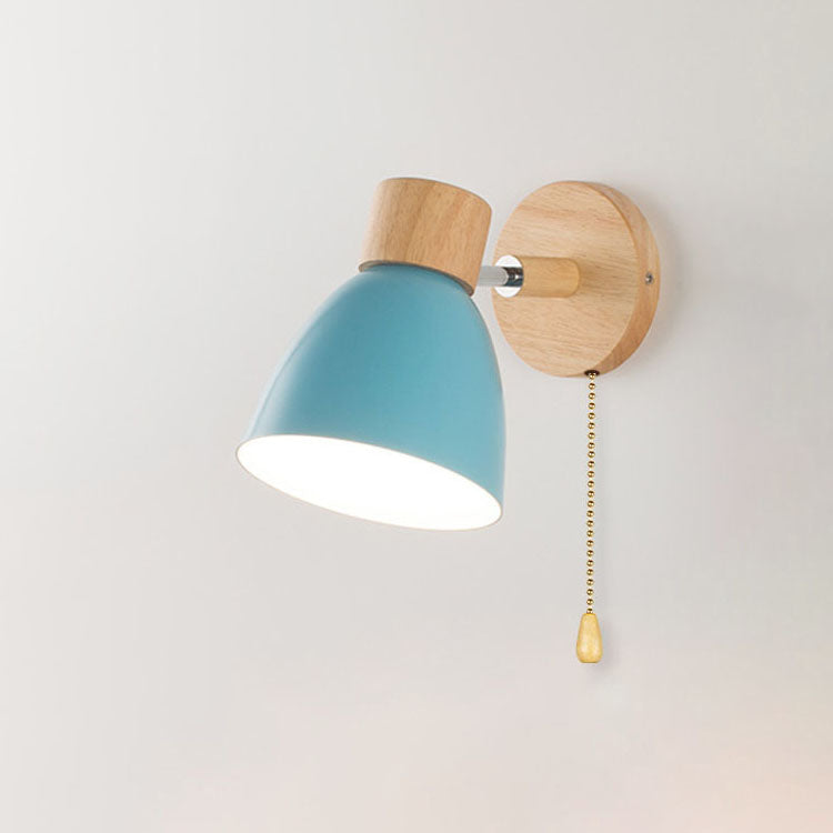 Applique murale bois et fer | Minimaliste, 6 coloris macaron