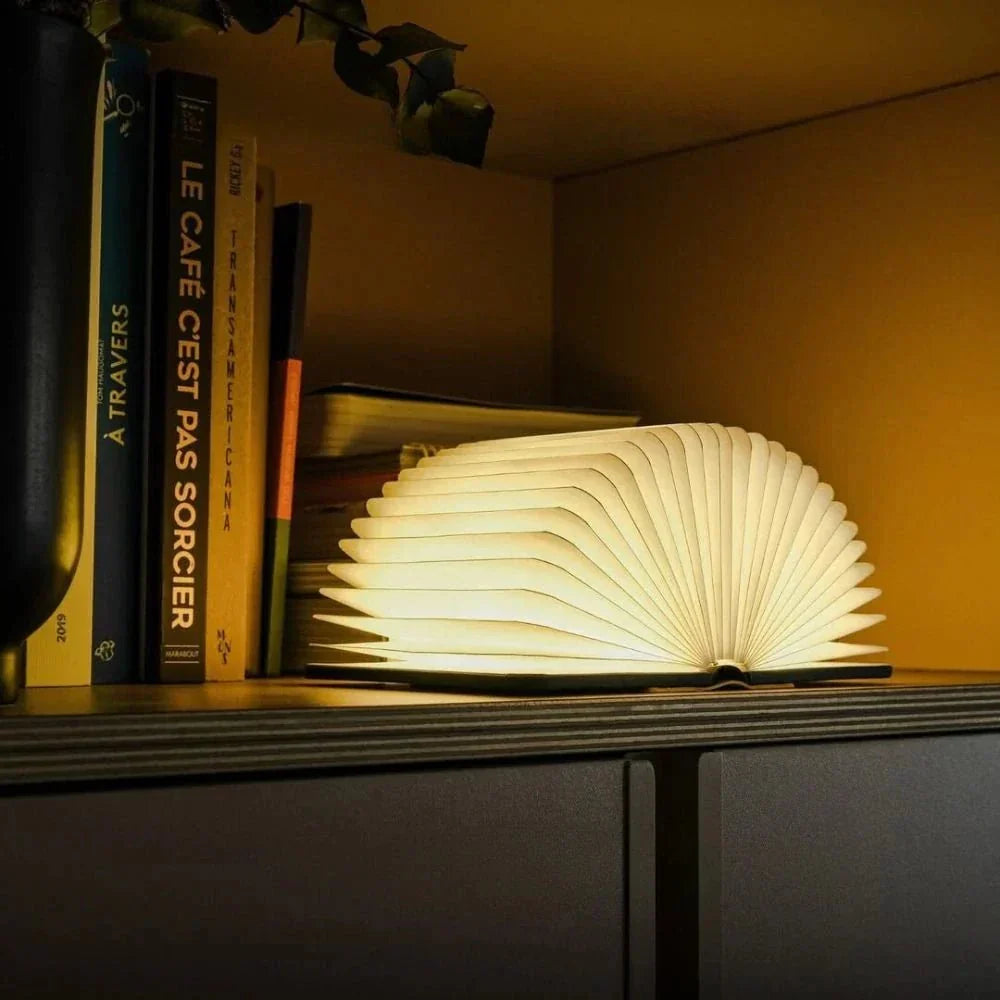 Lumibook | Lampe pliable 360° rechargeable, 3 tailles