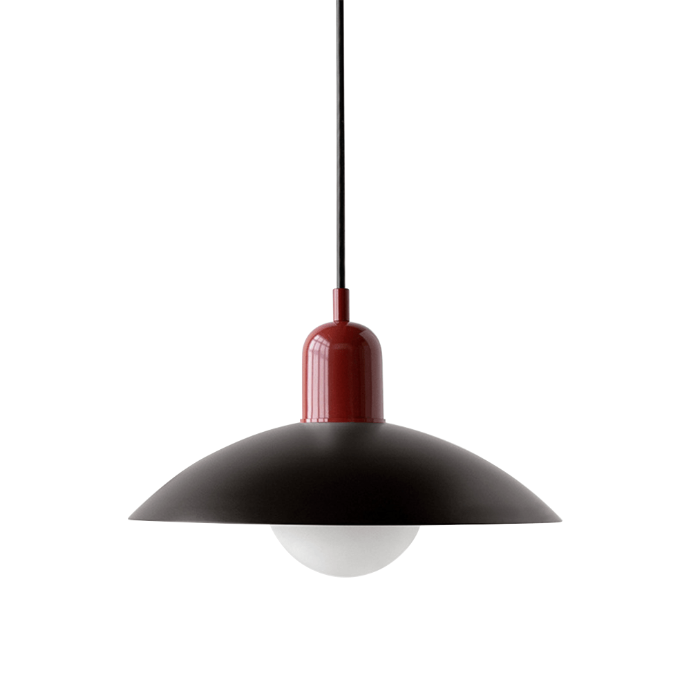 Suspension Macaron Bauhaus | Dôme coloré Ø 32 cm