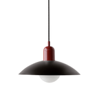 Suspension Macaron Bauhaus | Dôme coloré Ø 32 cm
