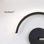 Applique LED Curves Line | Arc minimaliste, 3 formats
