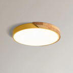 Plafonnier LED nordique en bois | 3 tailles, 6 coloris