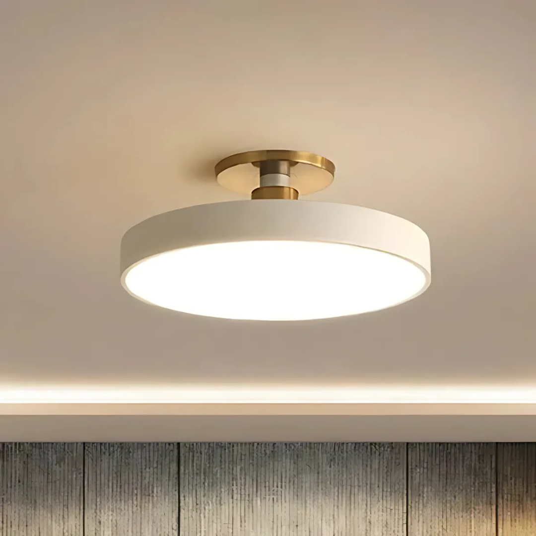 Plafonnier LED Solon | Scandinave, 6 coloris et variateur
