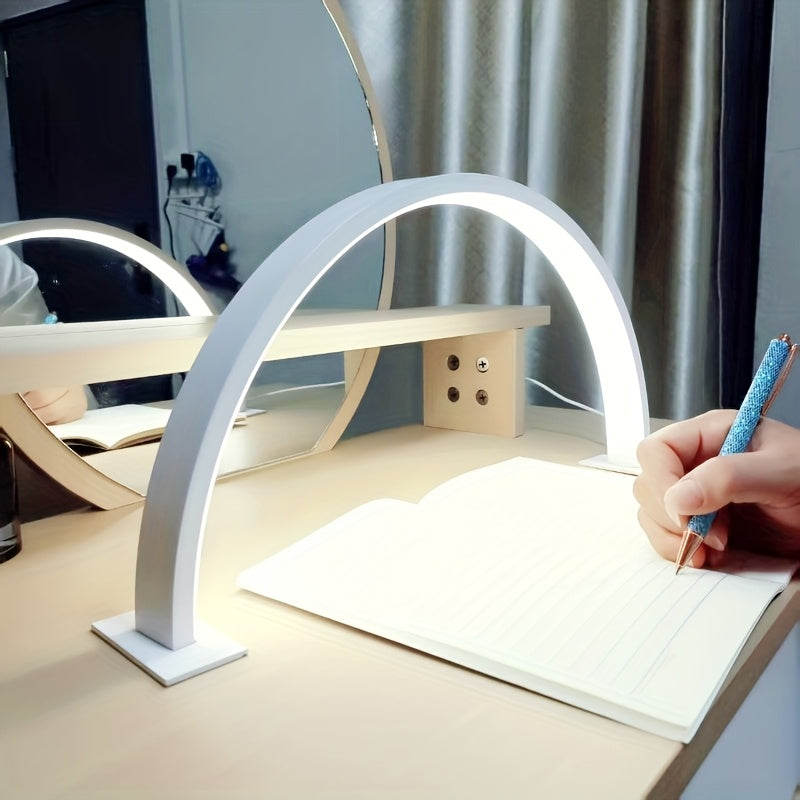Lampe de bureau LED croissant de lune | USB, 3 coloris