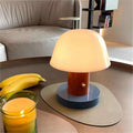 Lampe à poser champignon | LED rechargeable USB-C, Ø 18 cm