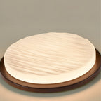 Plafonnier LED Art déco | Verre sculpté, Ø30 à Ø53 cm