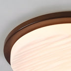 Plafonnier LED Art déco | Verre sculpté, Ø30 à Ø53 cm