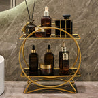 Organiseur de salle de bain 2 niveaux | Métal, 4 coloris