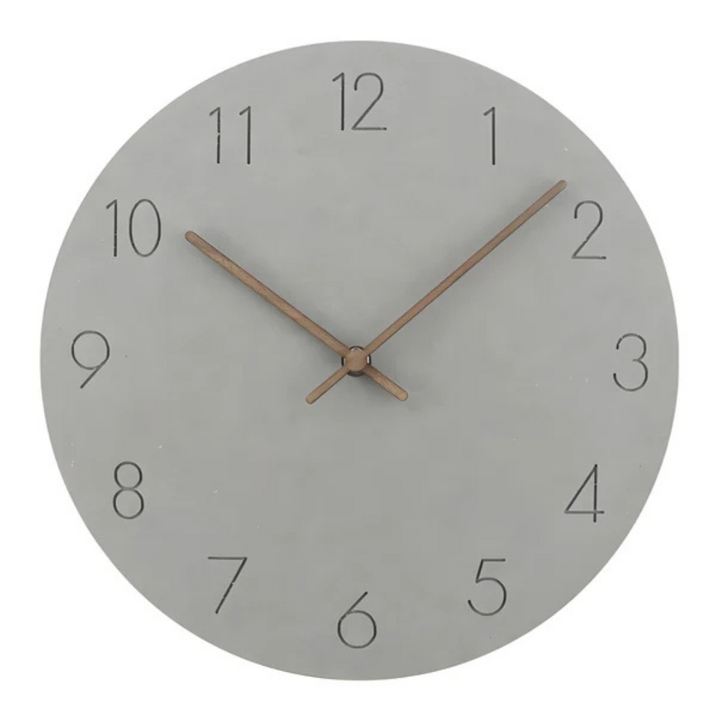 Nork | Horloge murale minimaliste en bois, 29 cm