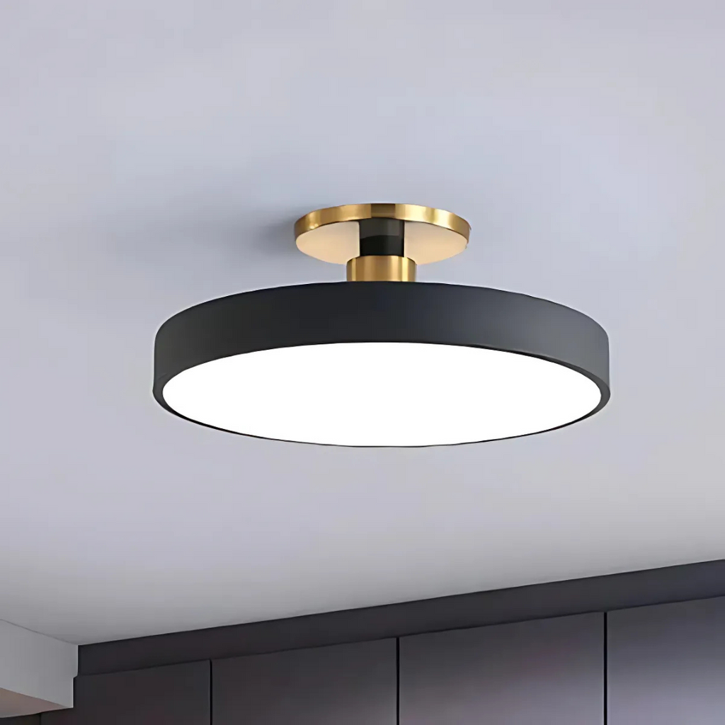 Plafonnier LED Solon | Scandinave, 6 coloris et variateur