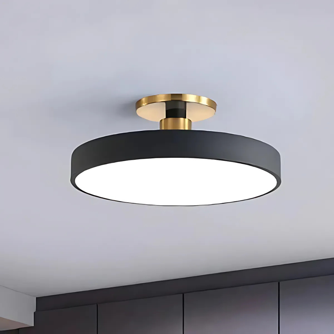 Plafonnier LED Solon | Scandinave, 6 coloris et variateur