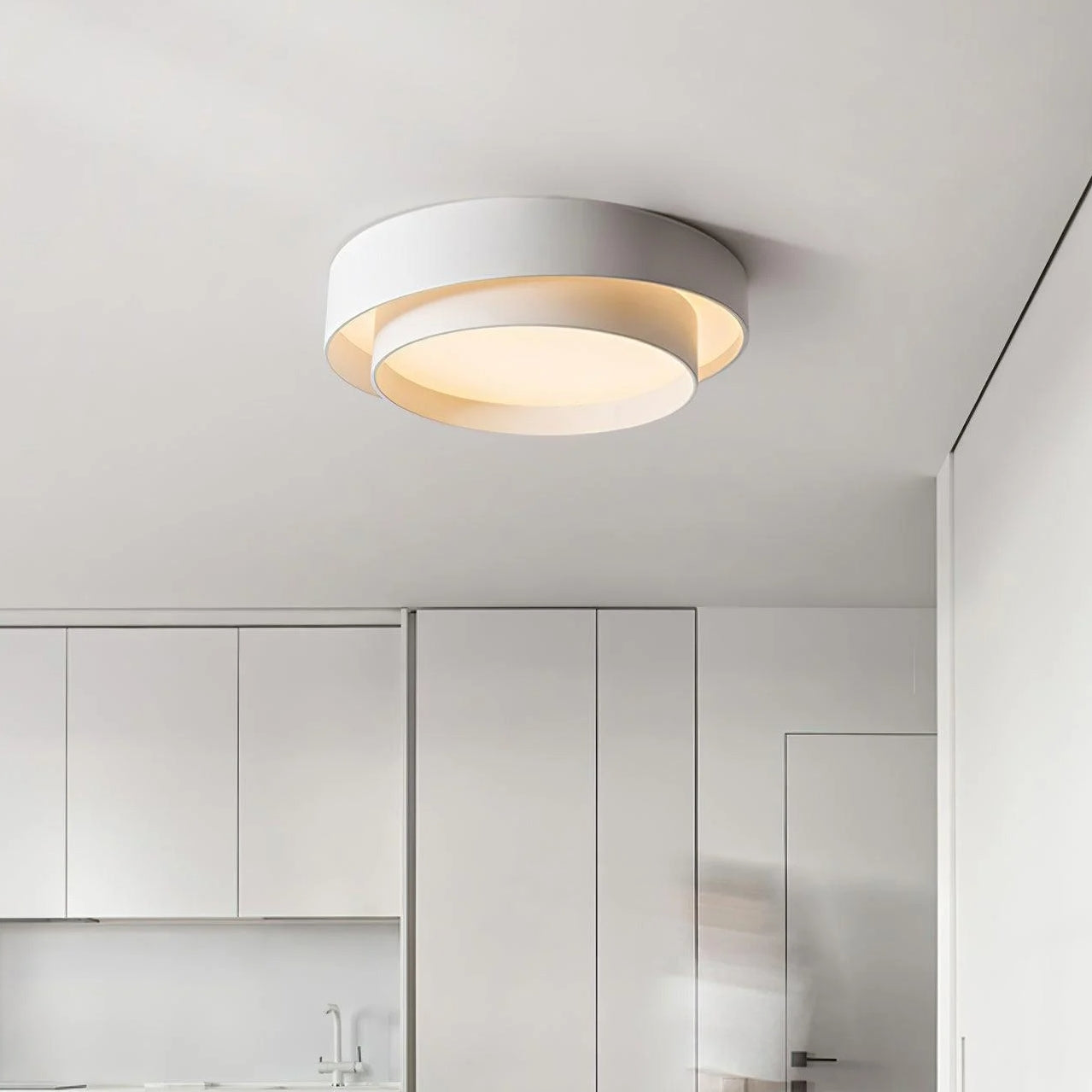Plafonnier LED rond nordique | Ø 40, 50 ou 60 cm