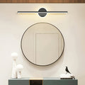 Applique LED pour miroir 60 cm | Barre linéaire noire ou dorée