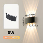 Applique murale LED double faisceau | Extérieur IP55, 6 W