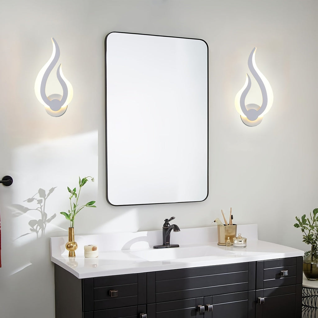 Applique murale LED flamme | 10 W blanc chaud 3000 K