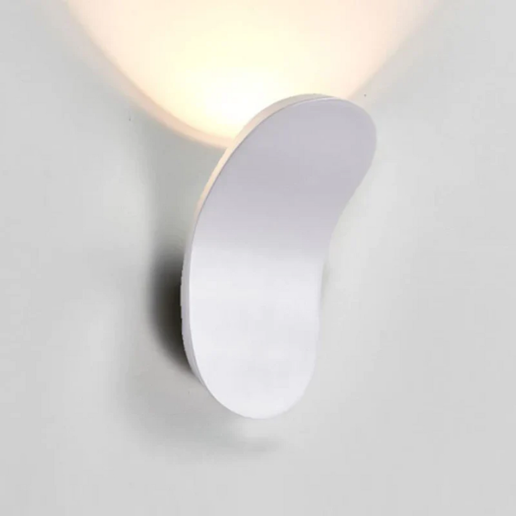 Applique murale nordique LED | Métal, blanc chaud ou froid