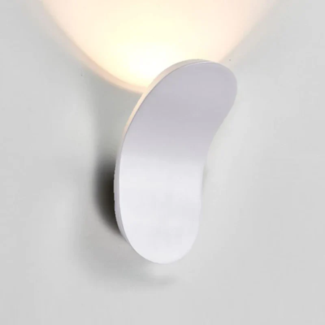 Applique murale nordique LED | Métal, blanc chaud ou froid