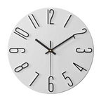 Horloge murale Noble | Minimaliste dorée, Ø 30 cm