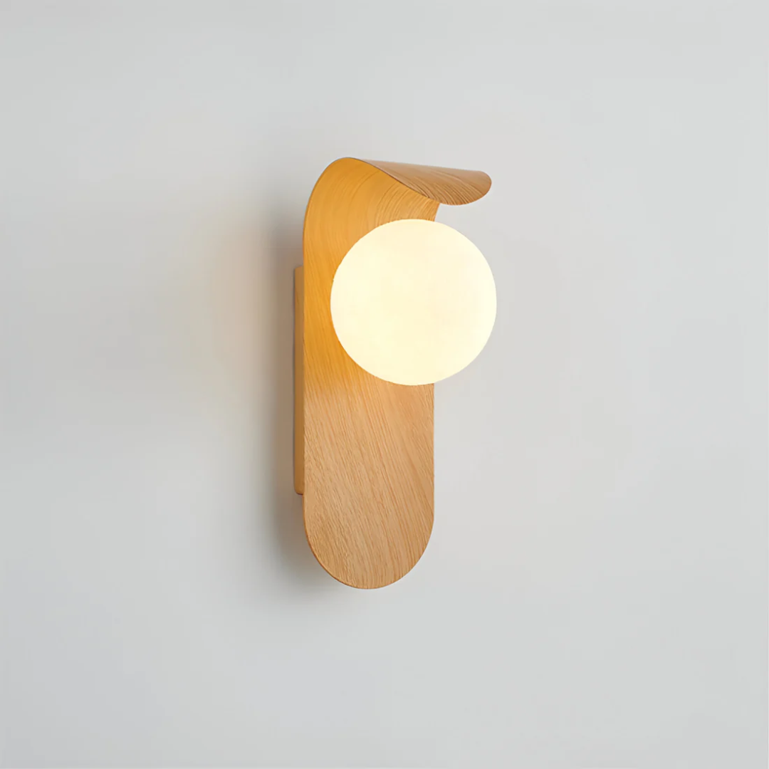 Applique murale LED Icar | Bois scandinave, 2 finitions