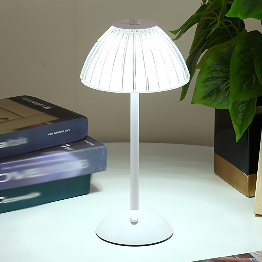 Lampe à poser tactile dorée | Rechargeable USB, 3 modes