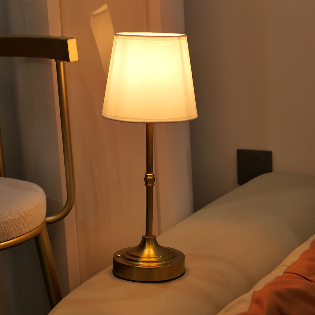Lampe à poser sans fil à variateur | Rechargeable en USB