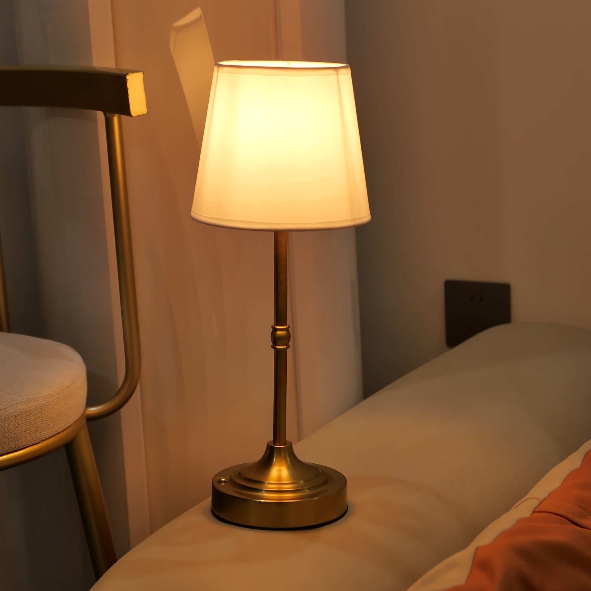 Lampe à poser sans fil à variateur | Rechargeable en USB