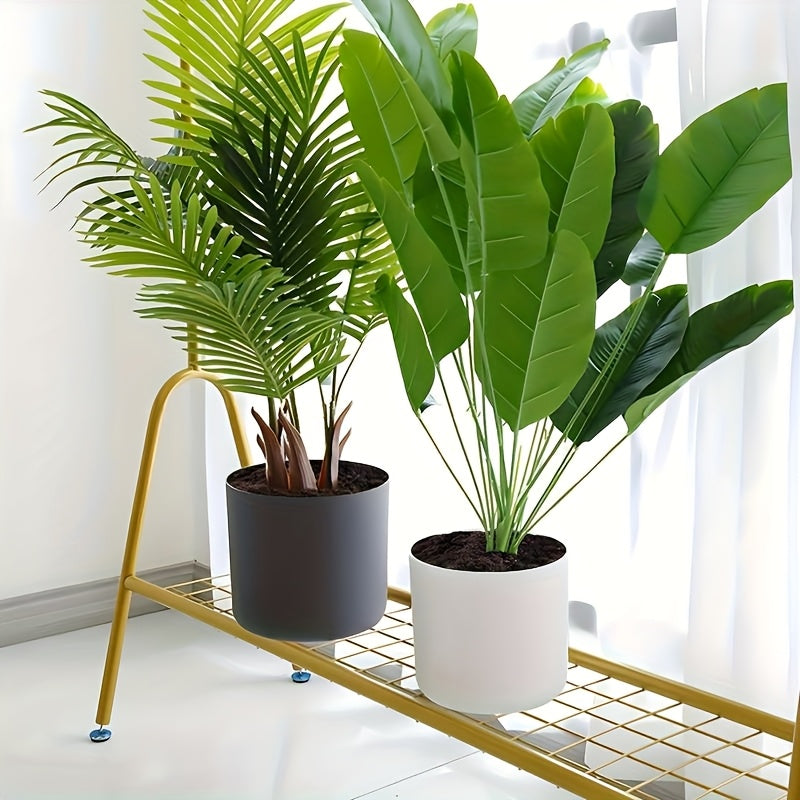 Cache-pot rond sur pieds en bois | 3 tailles, 2 coloris