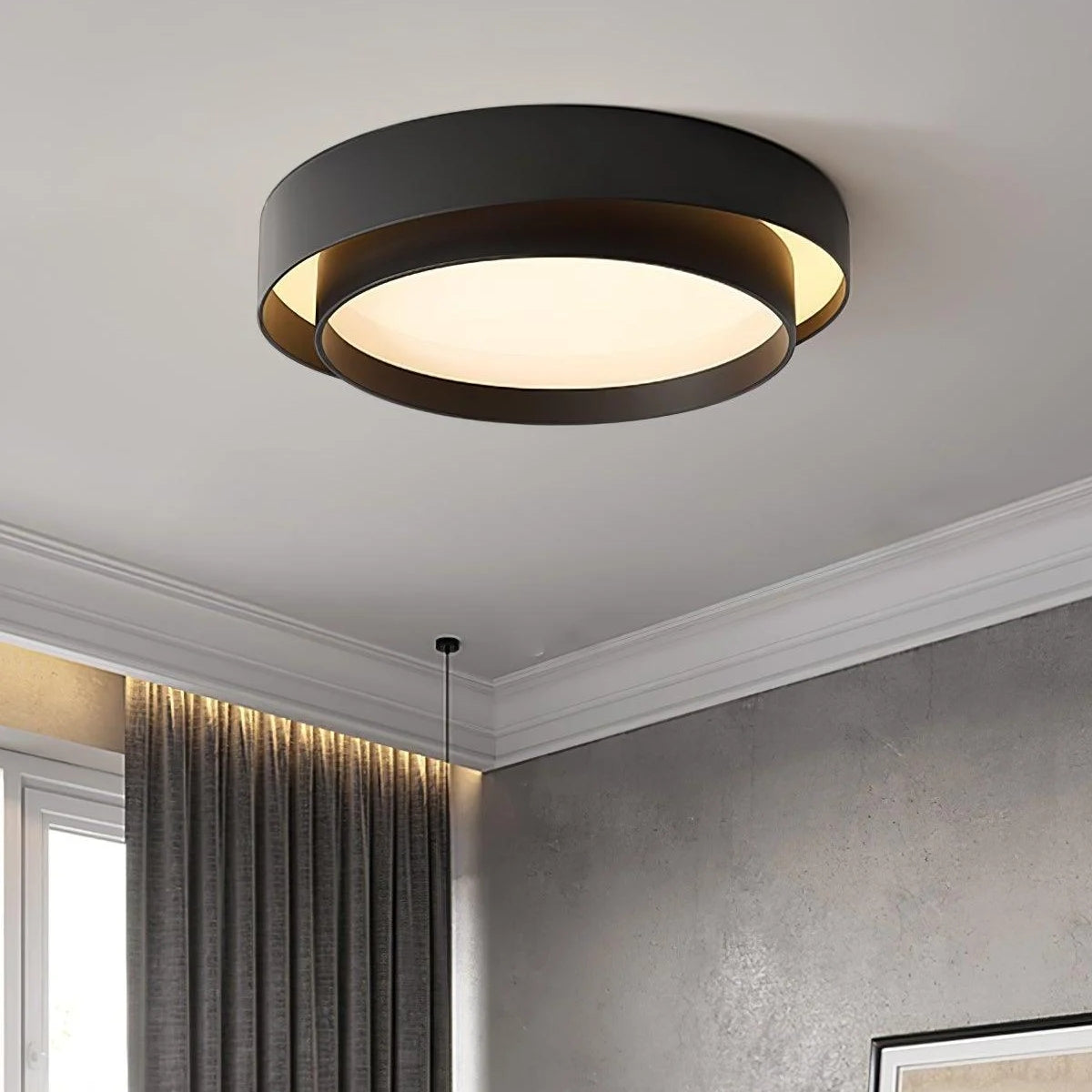 Plafonnier LED rond nordique | Ø 40, 50 ou 60 cm