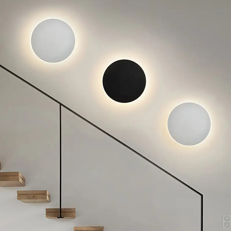 Applique murale LED ronde | Ø 20 cm, 3 coloris