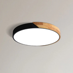 Plafonnier LED nordique en bois | 3 tailles, 6 coloris