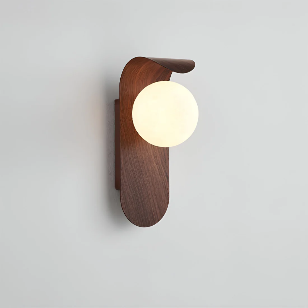 Applique murale LED Icar | Bois scandinave, 2 finitions