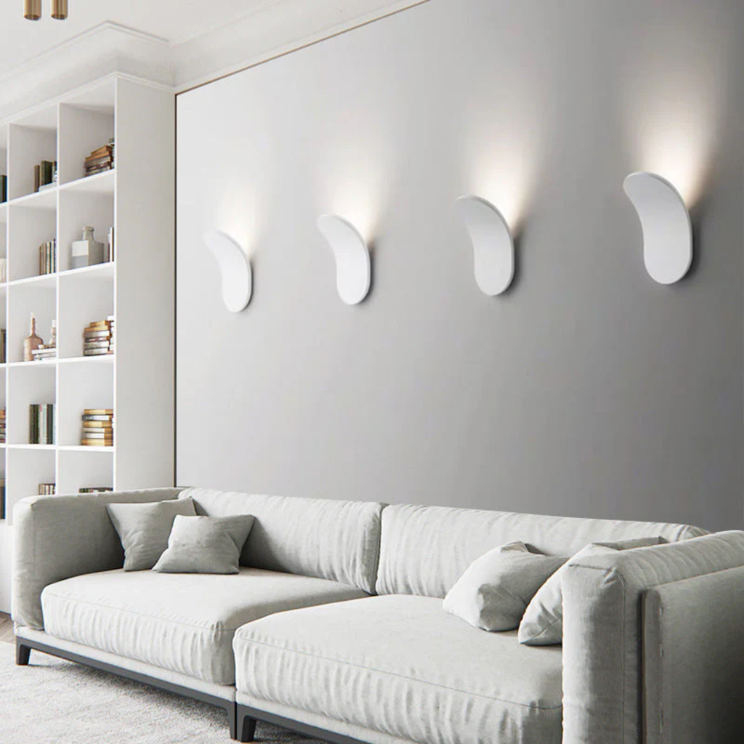 Applique murale nordique LED | Métal, blanc chaud ou froid