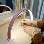 Lampe de bureau LED croissant de lune | USB, 3 coloris