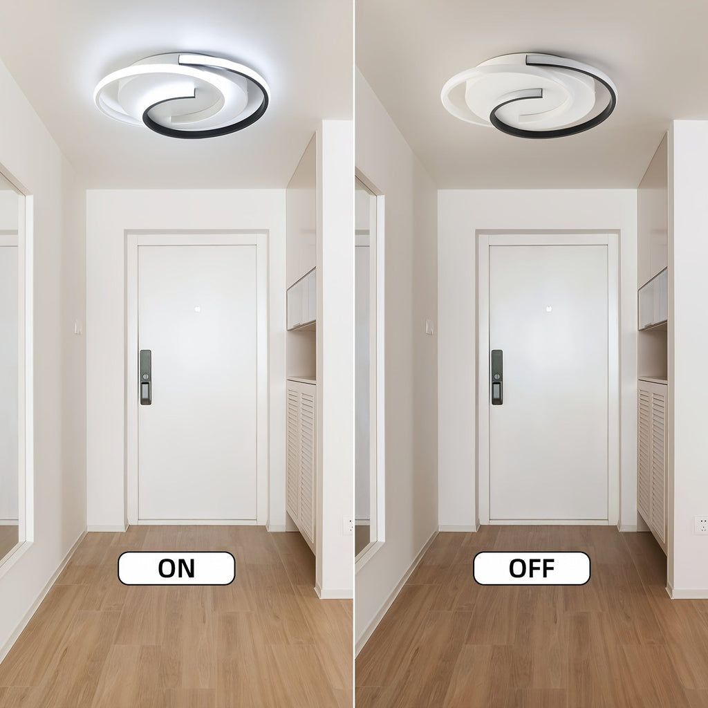 Plafonnier LED Spirale Ø 40 cm | 33 W, 3 teintes de blanc