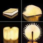 Lumibook | Lampe pliable 360° rechargeable, 3 tailles