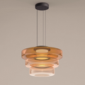 Suspension en verre Bauhaus | 3 diamètres, 3 teintes