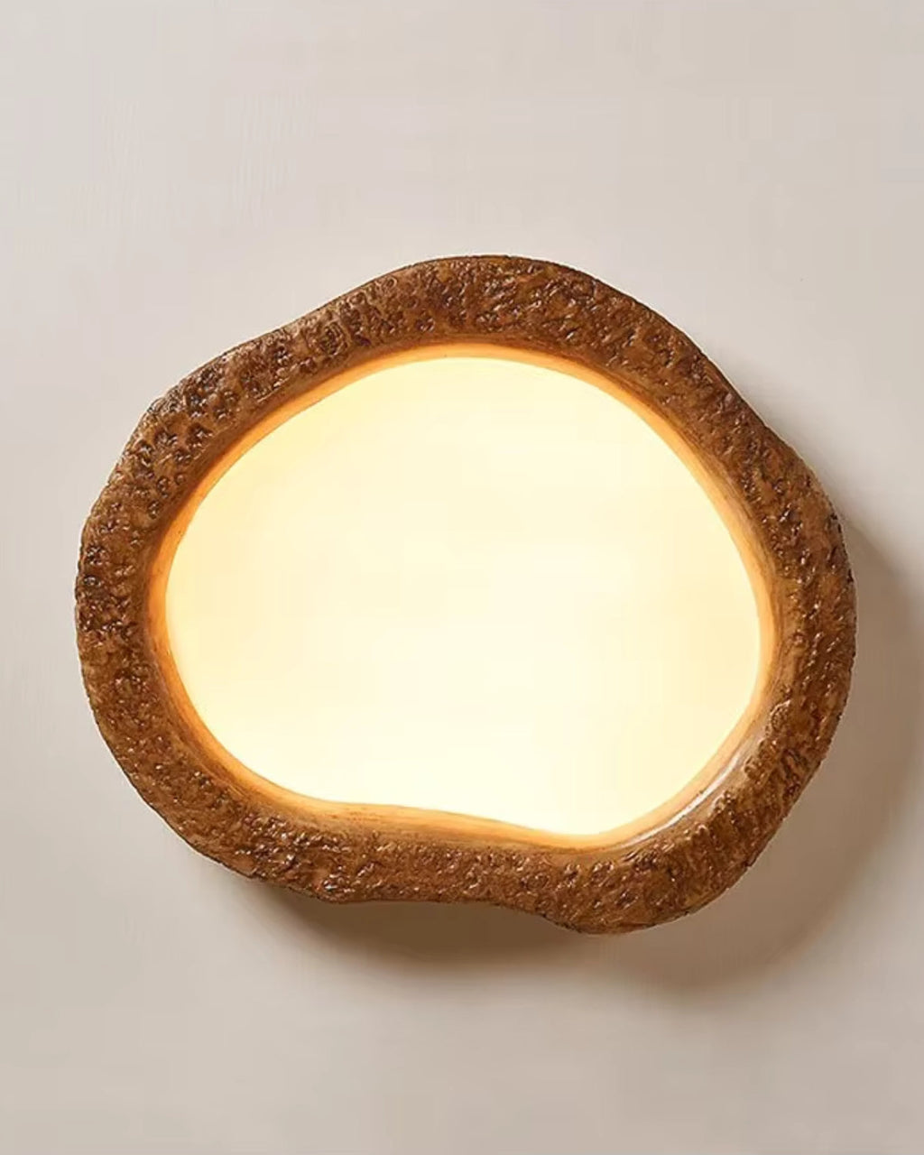 Plafonnier Le Halo Bois | LED effet bois, 3 tailles
